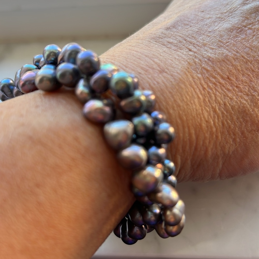 Freshwater pearl bracelet - Picture 5 of 5